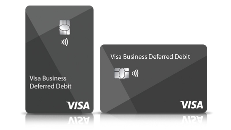 Visa Business Deferred Debit cards